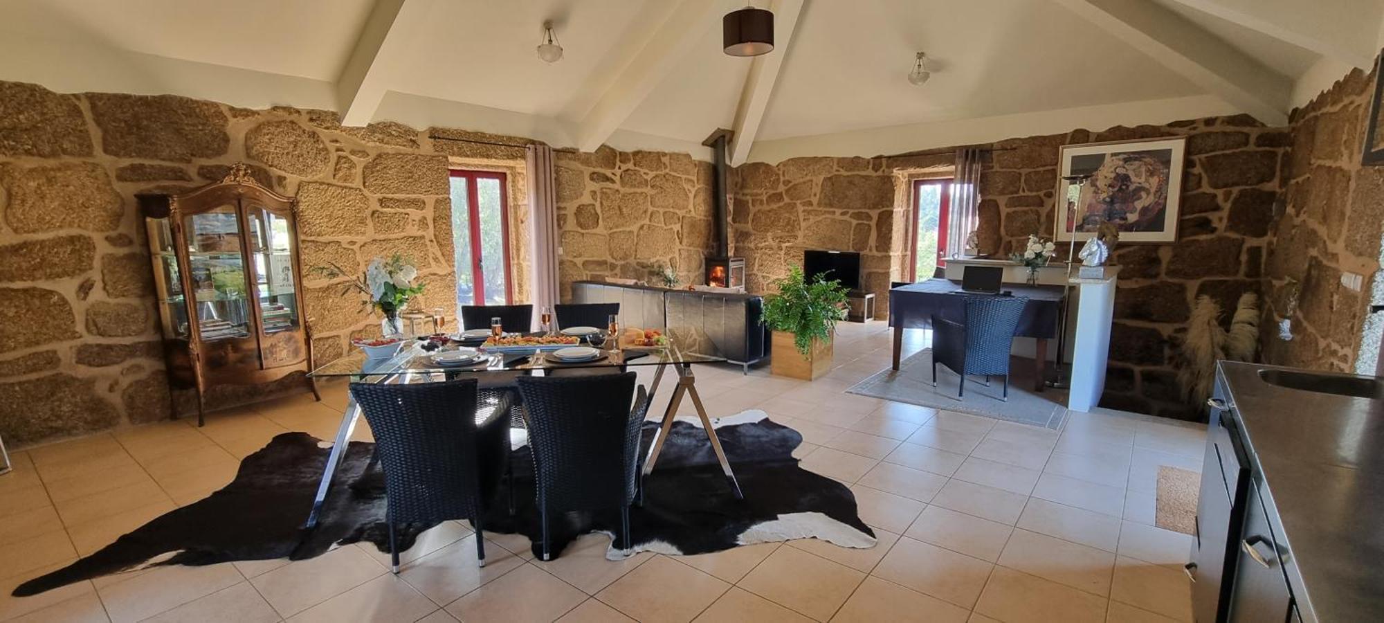 Ferienwohnung Quinta Da Adarnela Lagares da Beira Exterior foto