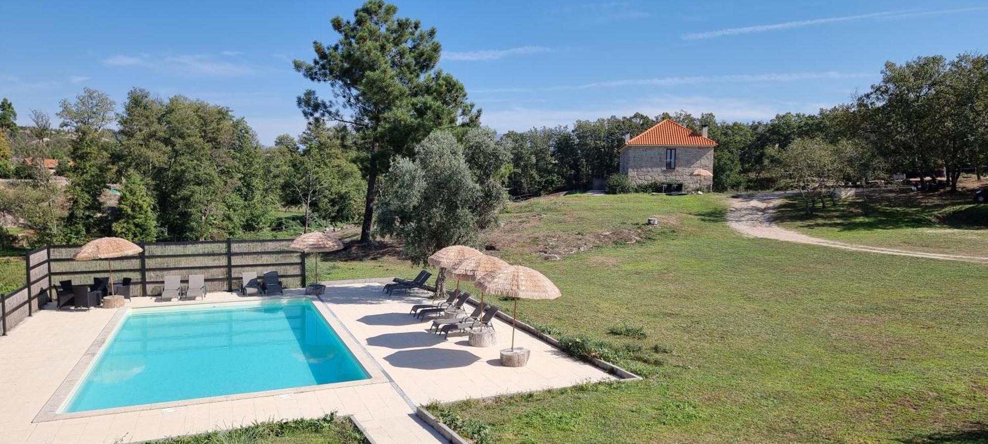 Ferienwohnung Quinta Da Adarnela Lagares da Beira Exterior foto